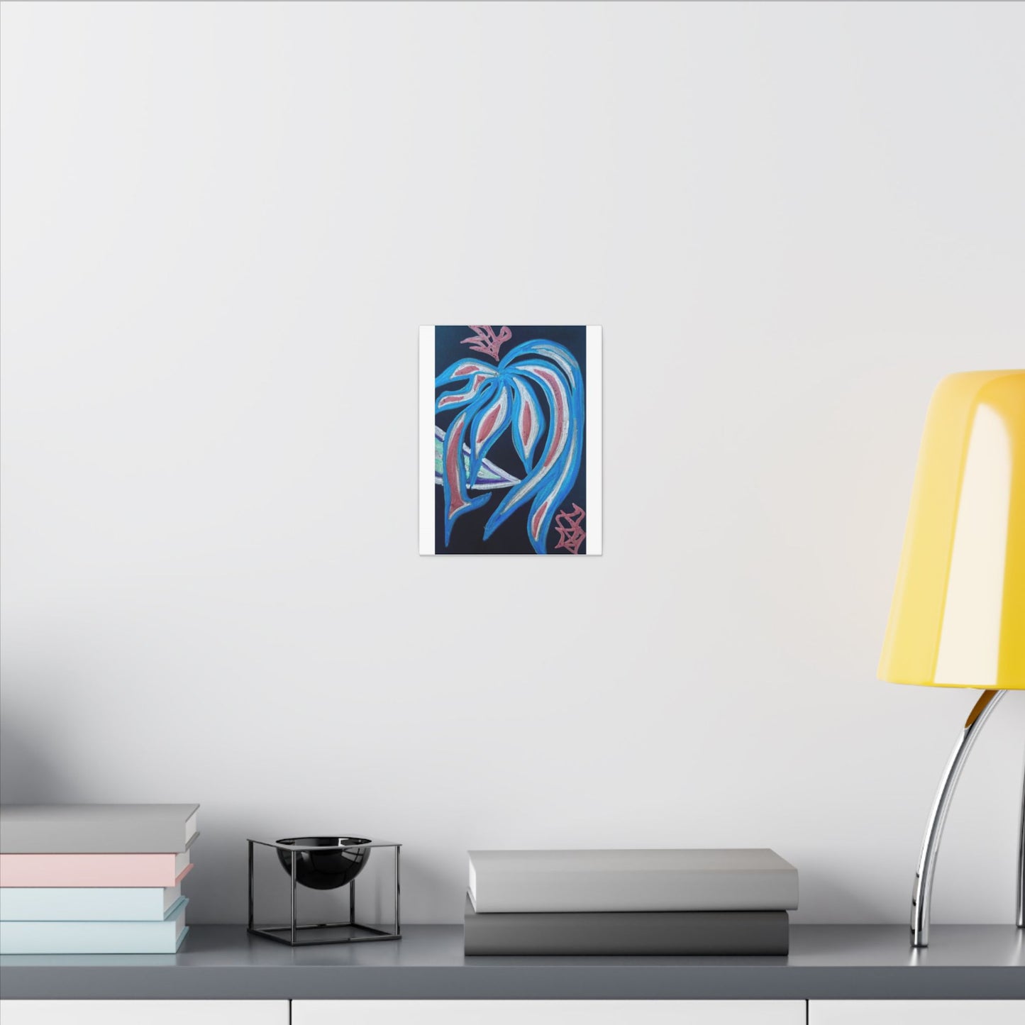 Silver Crest Vision — Canvas Wall Art — Stretched 0.75"