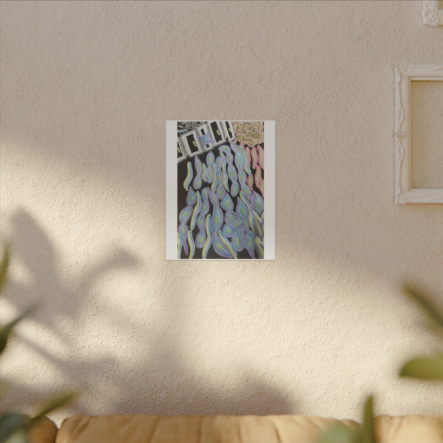 Past a Door in Time — Matte Canvas Art — Modern Stretched Wall Decor