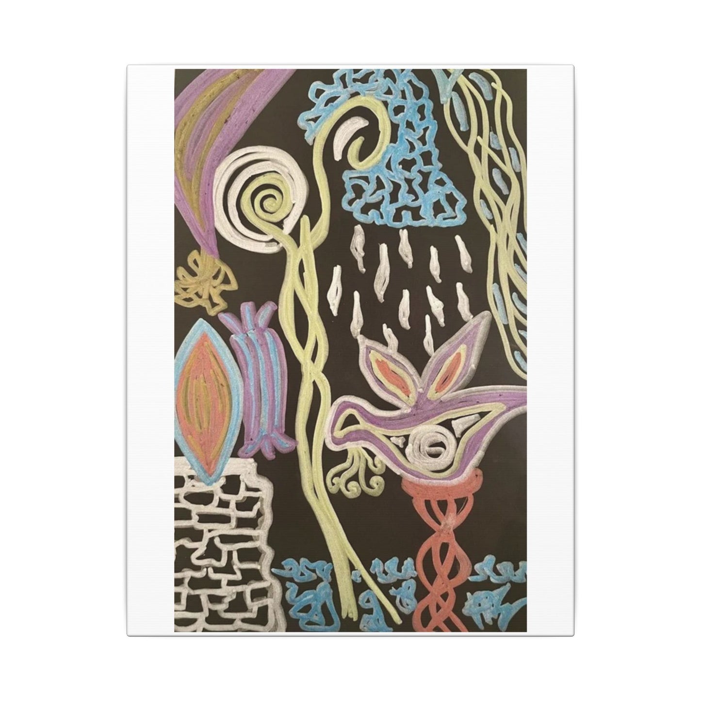 Regeneration Angels — Matte Canvas Art — Modern Stretched Wall Decor