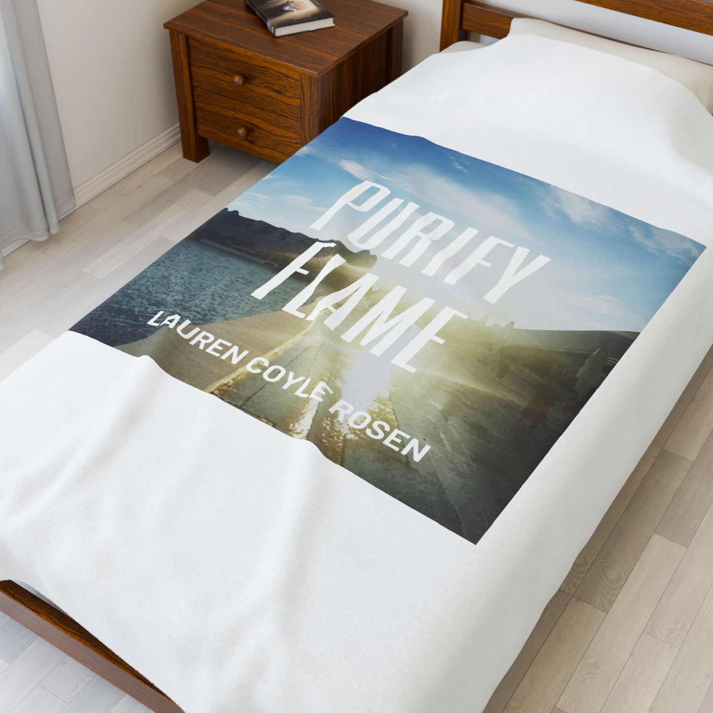 Purify Flame Velveteen Plush Blanket