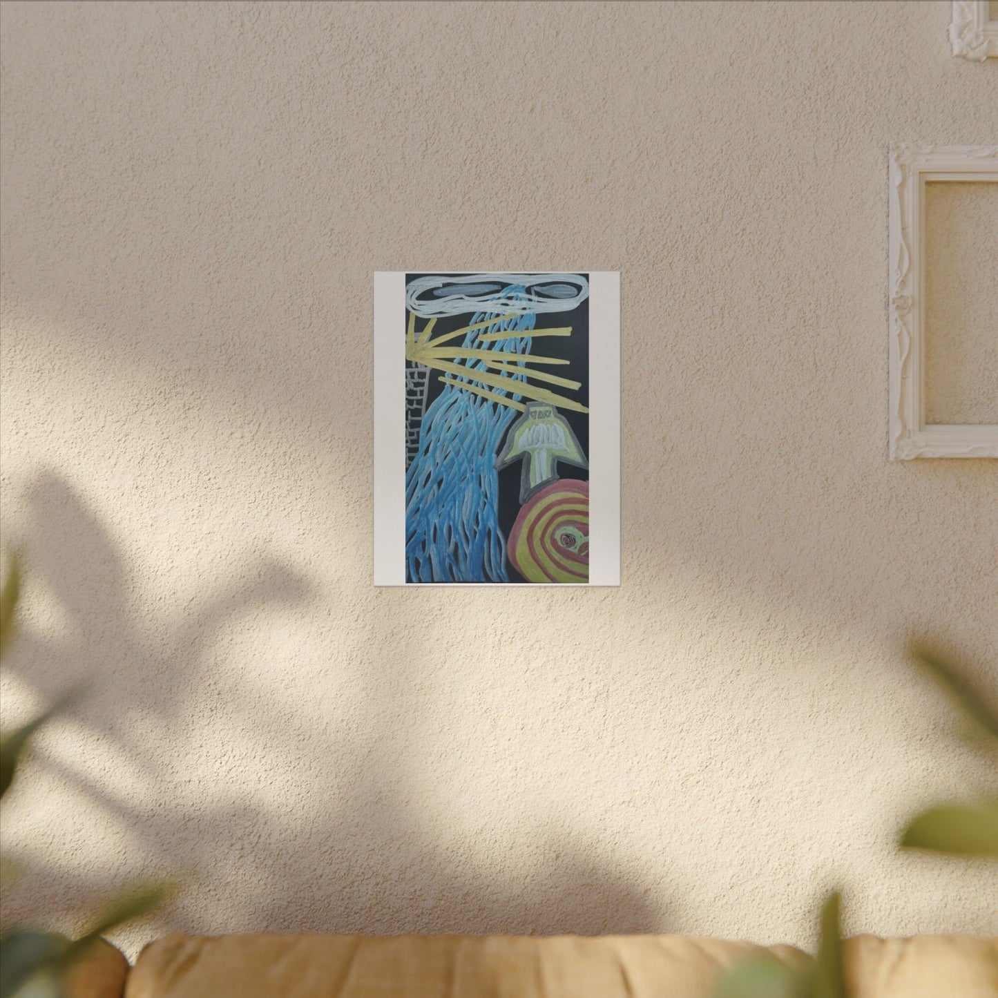 Lighthouse Hymns — Matte Canvas Art — Modern Stretched Wall Decor