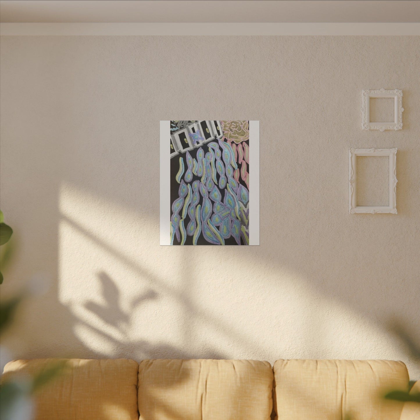 Past a Door in Time — Matte Canvas Art — Modern Stretched Wall Decor