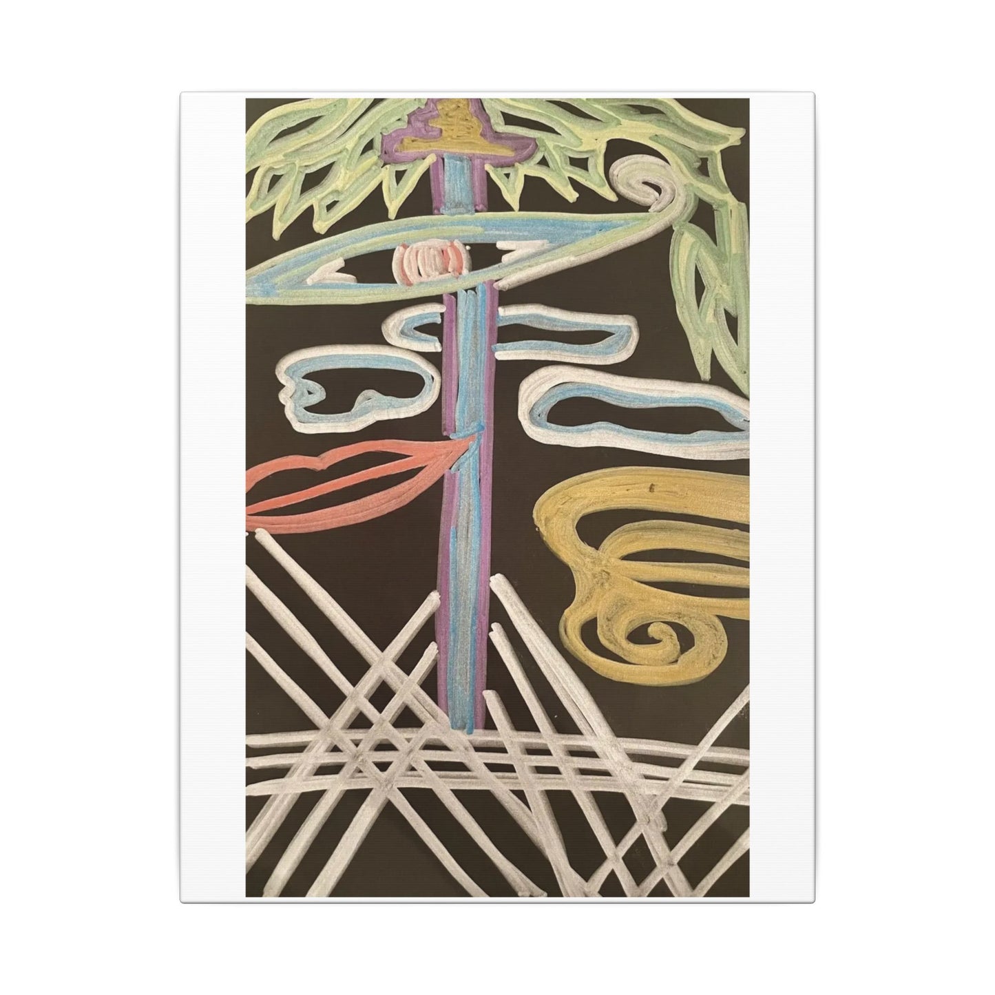 Clearest View — Matte Canvas Art — Modern Stretched Wall Decor