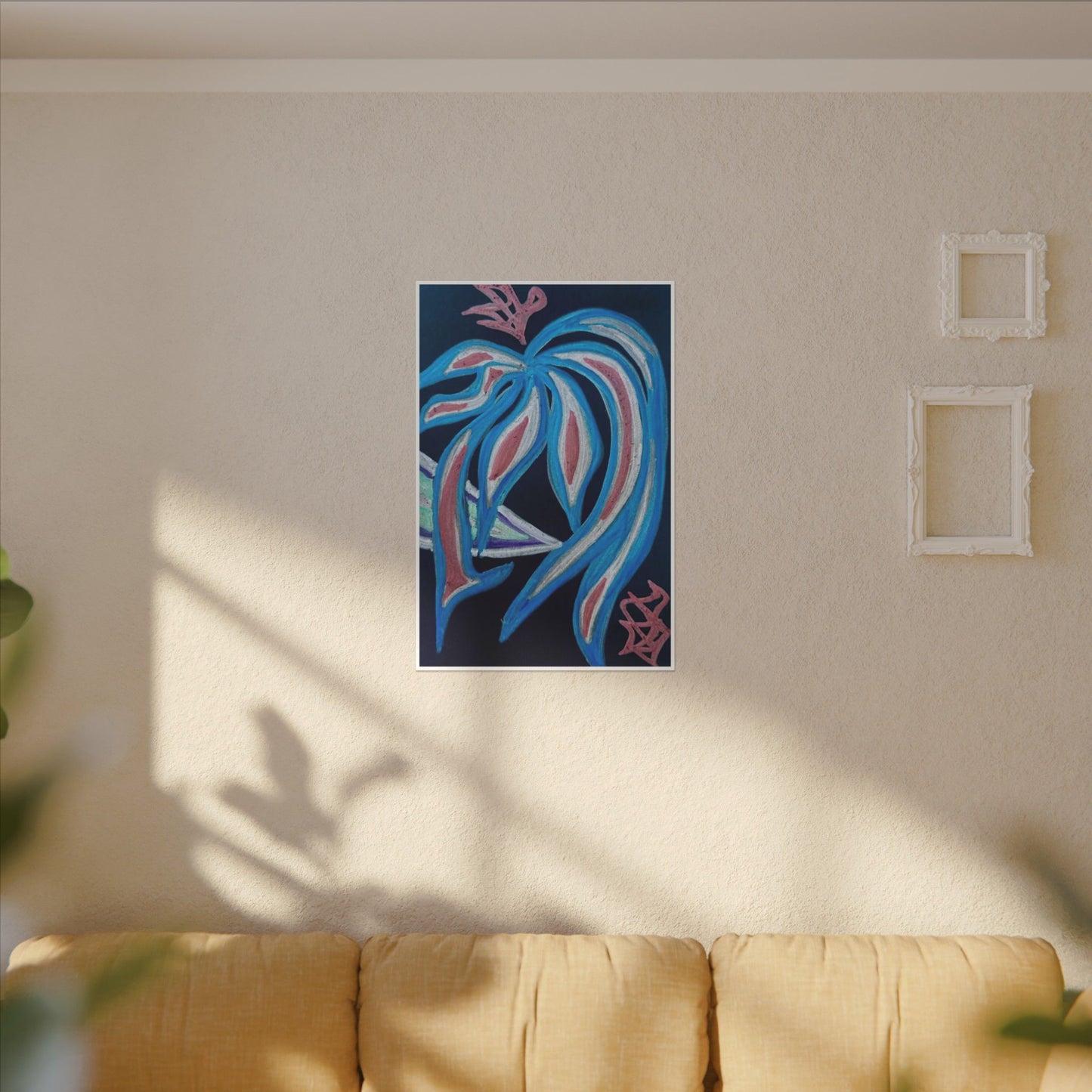 Silver Crest Vision — Canvas Wall Art — Stretched 0.75"