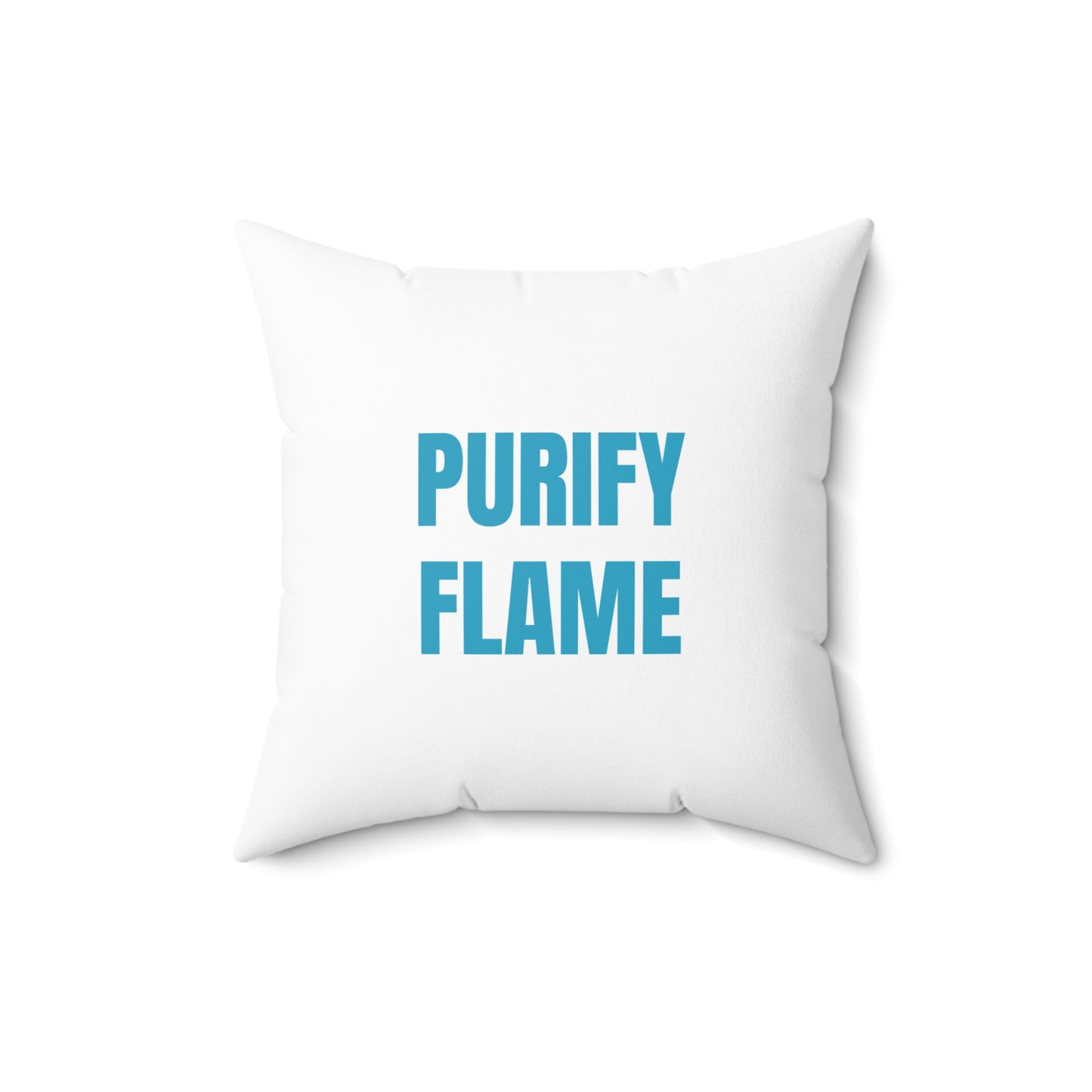 Purify Flame Square Pillow