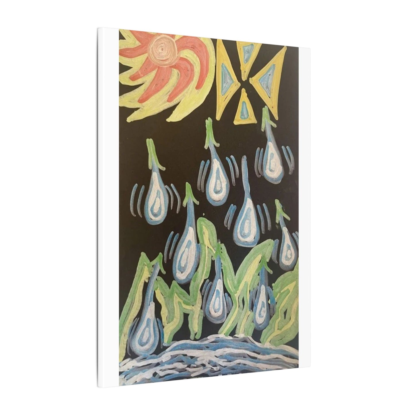 Tears of Apollo — Matte Canvas Art — Modern Stretched Wall Decor
