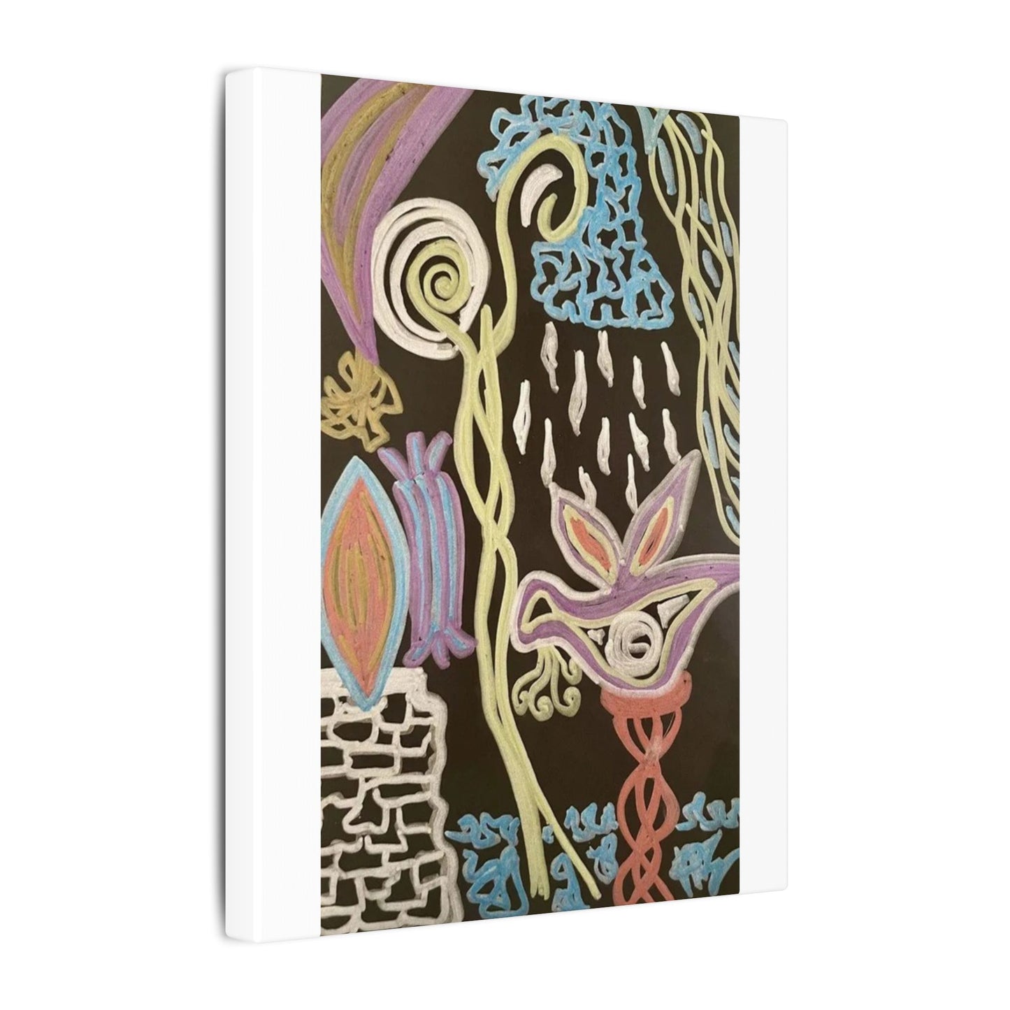 Regeneration Angels — Matte Canvas Art — Modern Stretched Wall Decor
