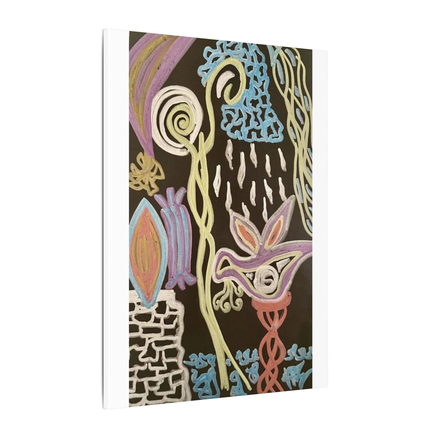 Regeneration Angels — Matte Canvas Art — Modern Stretched Wall Decor