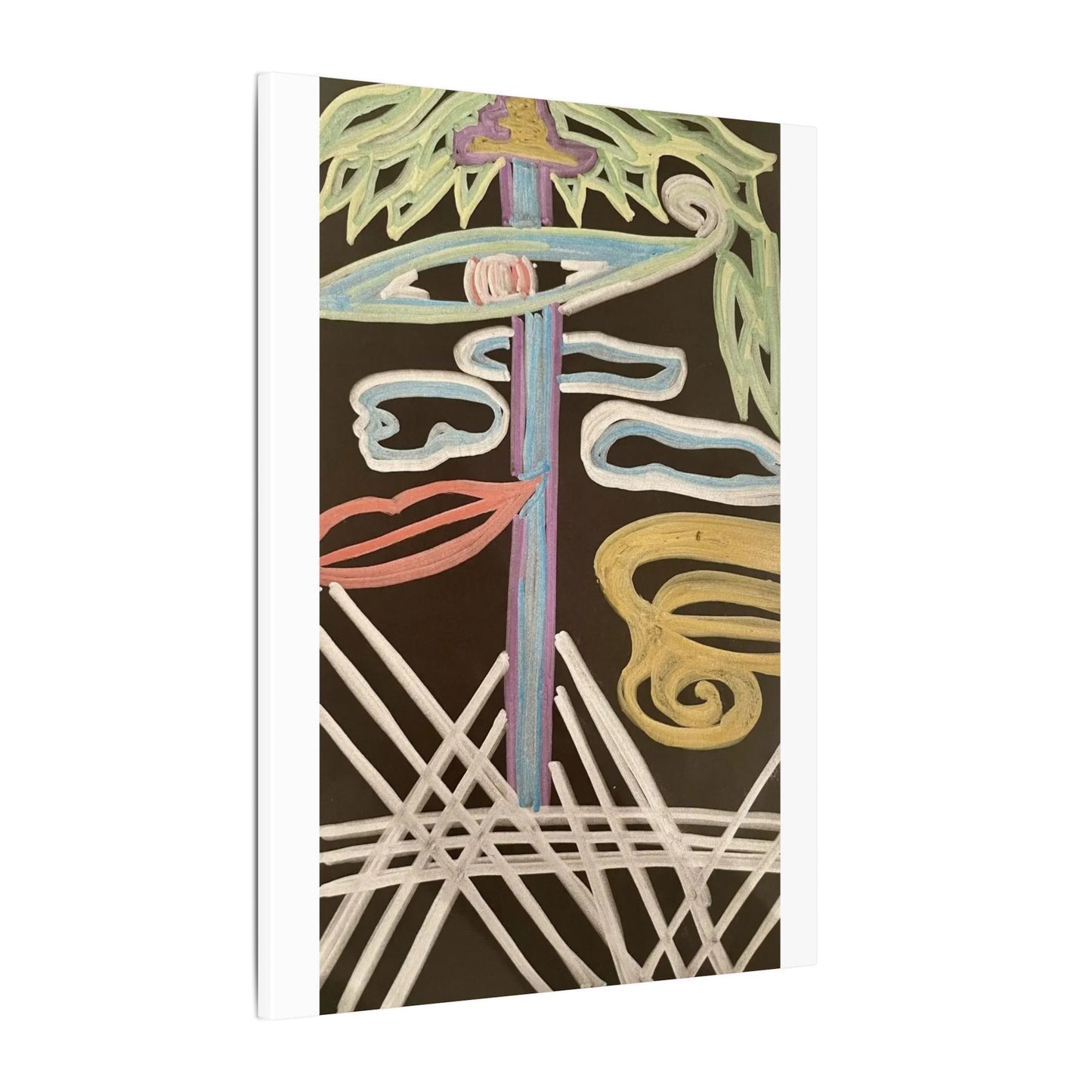 Clearest View — Matte Canvas Art — Modern Stretched Wall Decor