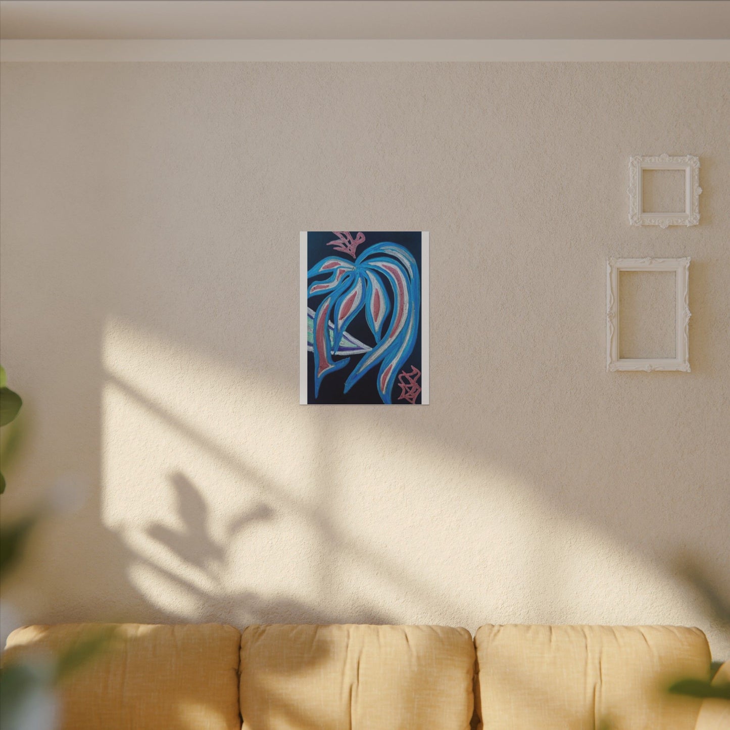Silver Crest Vision — Canvas Wall Art — Stretched 0.75"