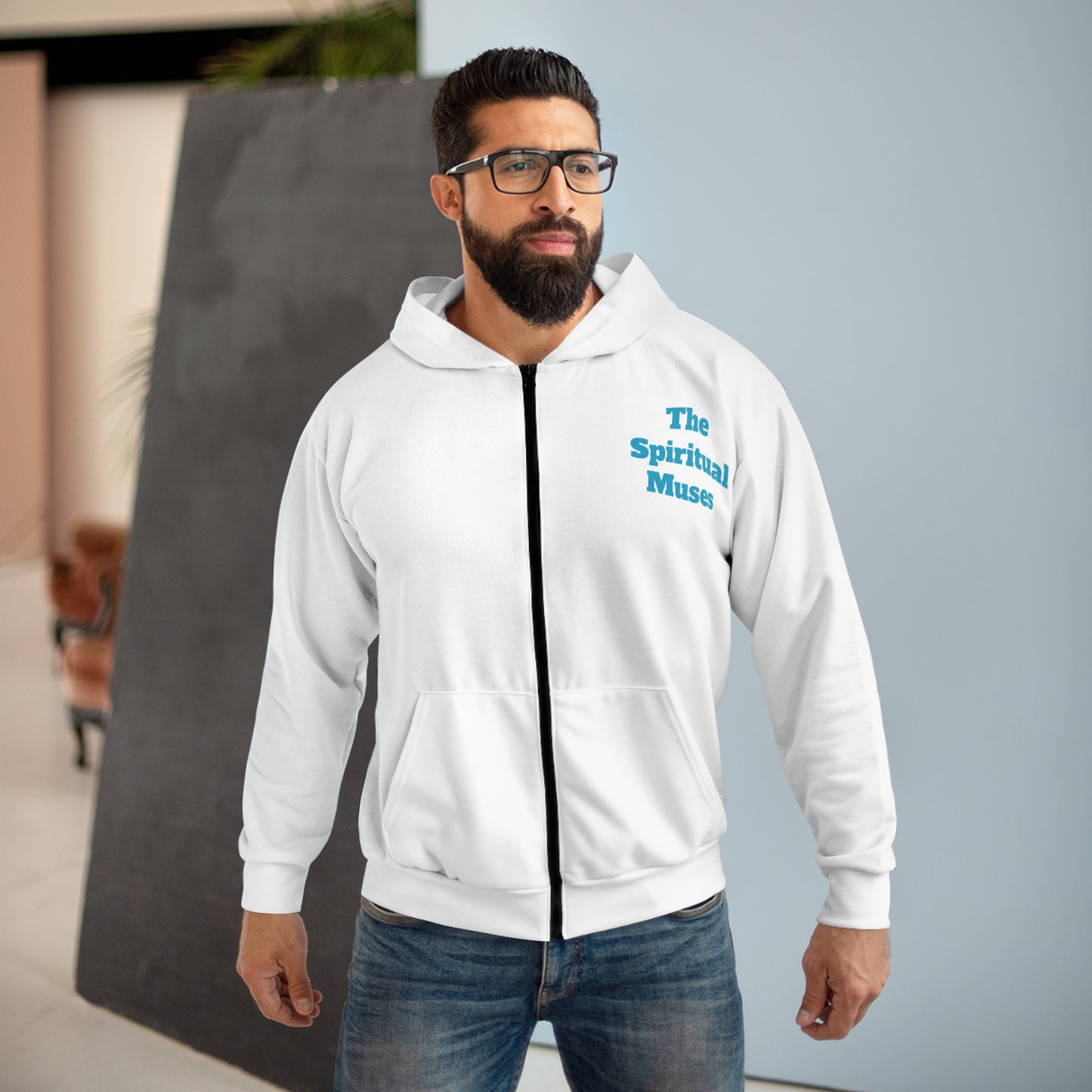 The Spiritual Muses Unisex Zip Hoodie