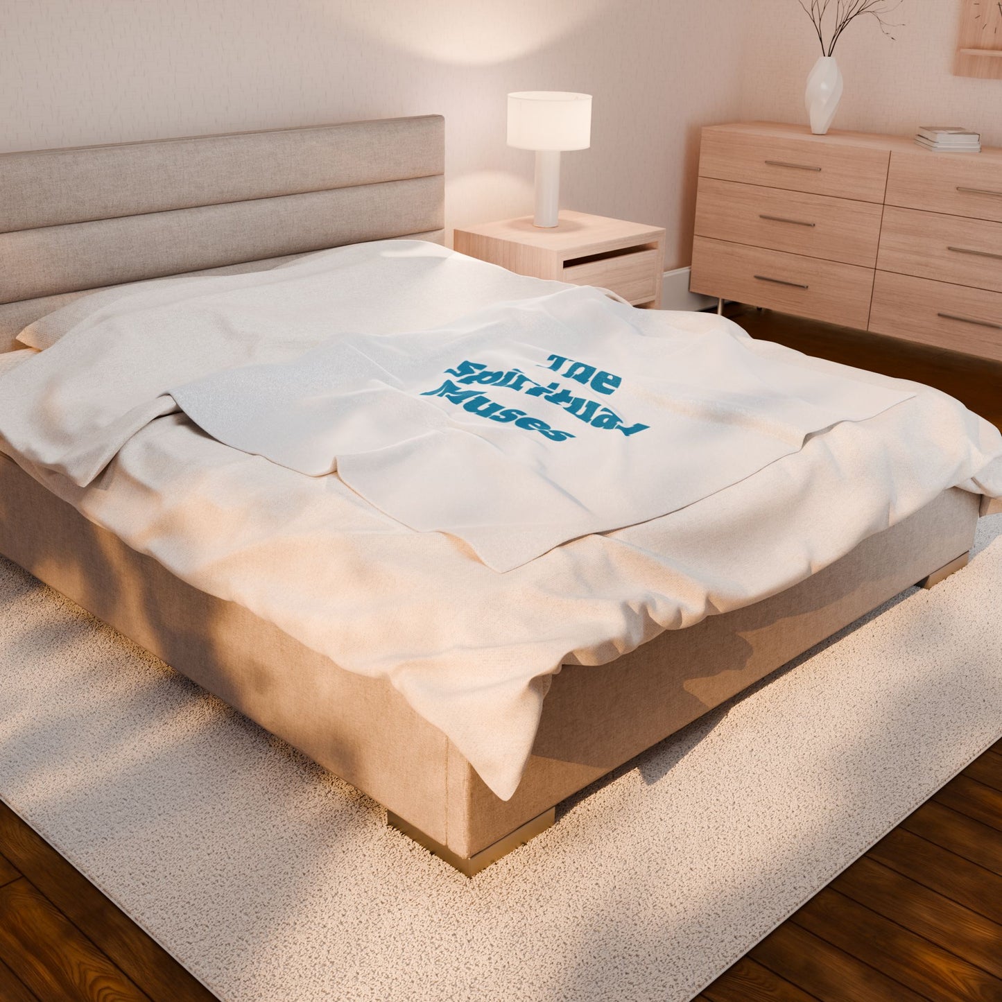 The Spiritual Muses Velveteen Plush Blanket