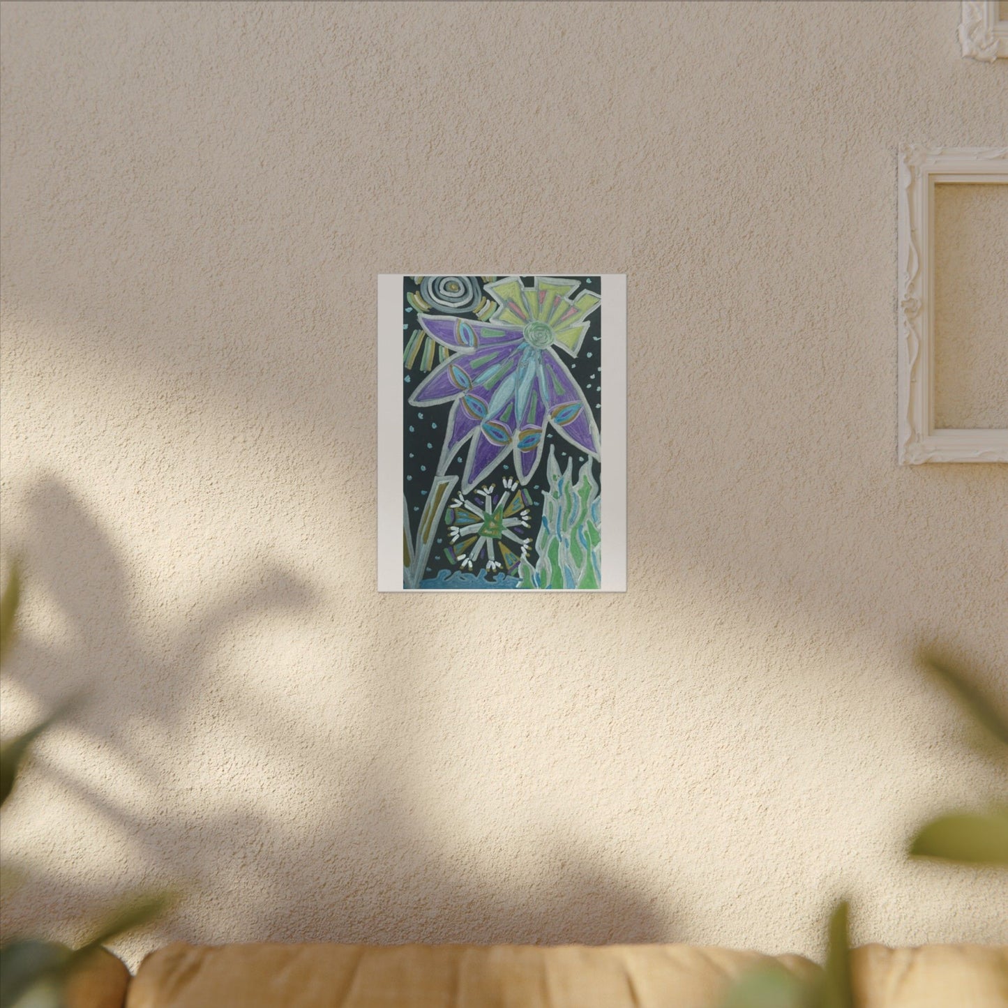 Parallel Visions — Matte Canvas Art — Modern Stretched Wall Decor