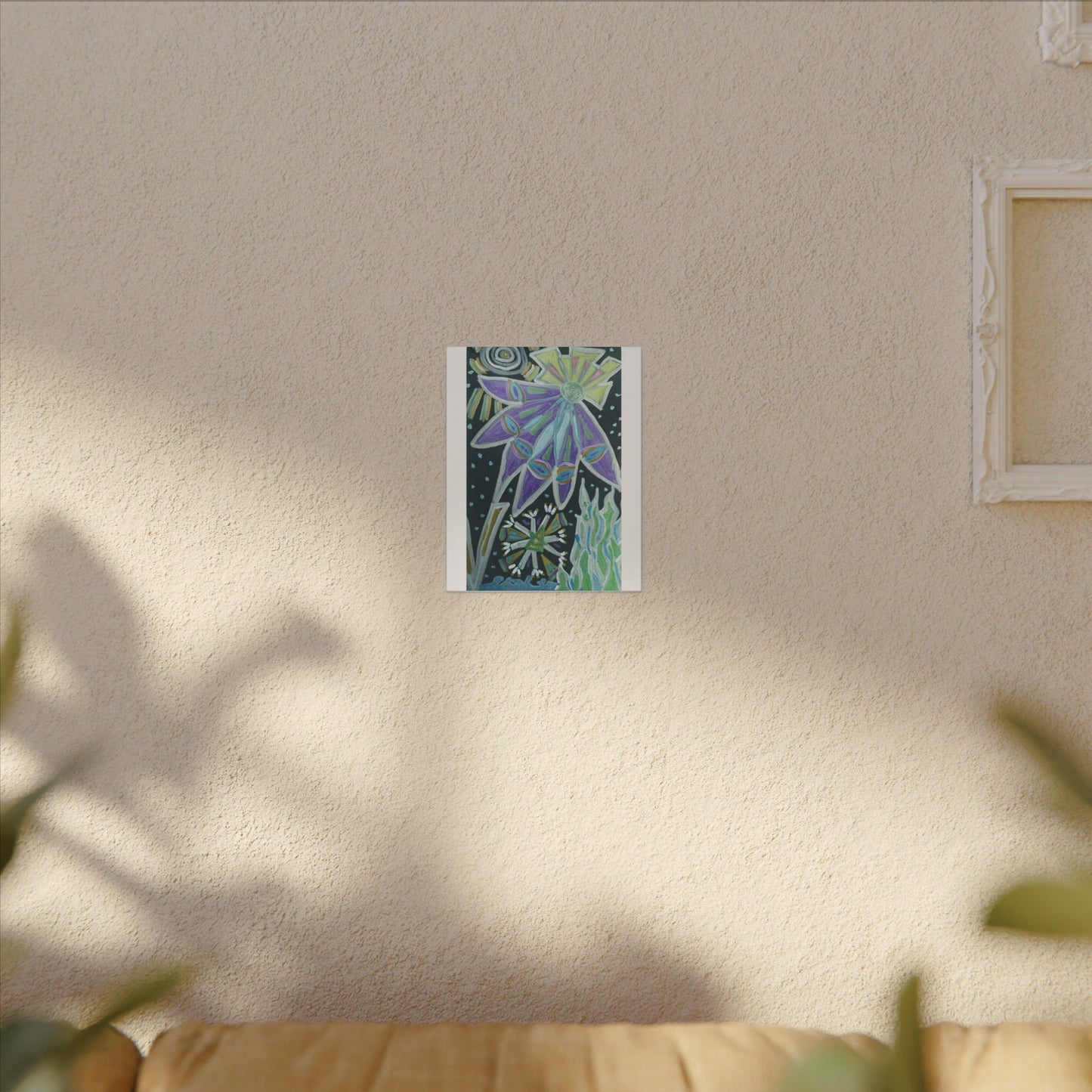 Parallel Visions — Matte Canvas Art — Modern Stretched Wall Decor