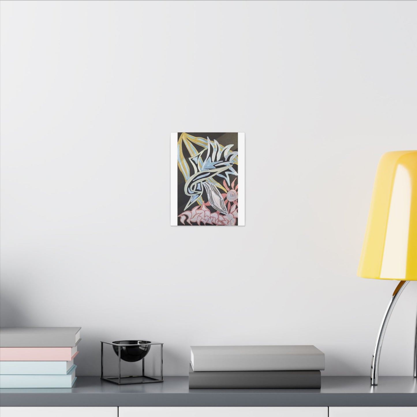 Lacerating Light — Matte Canvas Art — Modern Stretched Wall Decor