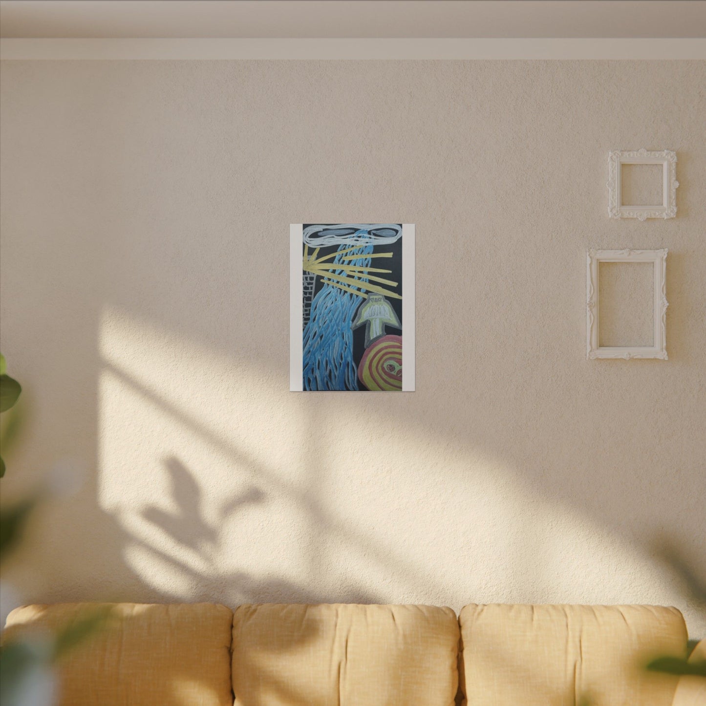 Lighthouse Hymns — Matte Canvas Art — Modern Stretched Wall Decor
