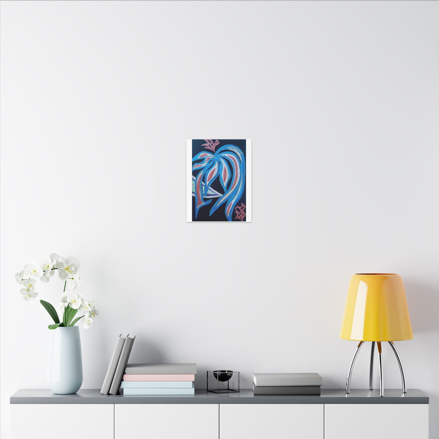Silver Crest Vision — Canvas Wall Art — Stretched 0.75"