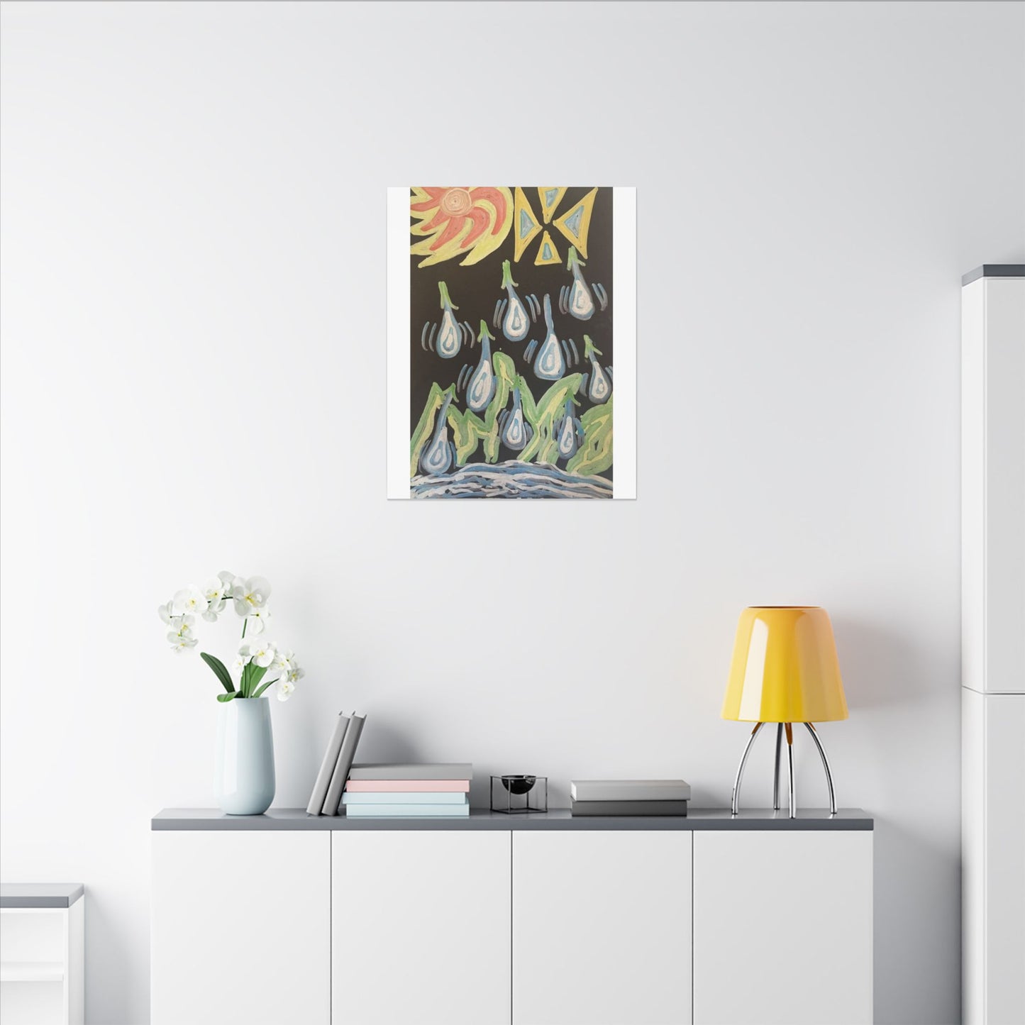 Tears of Apollo — Matte Canvas Art — Modern Stretched Wall Decor
