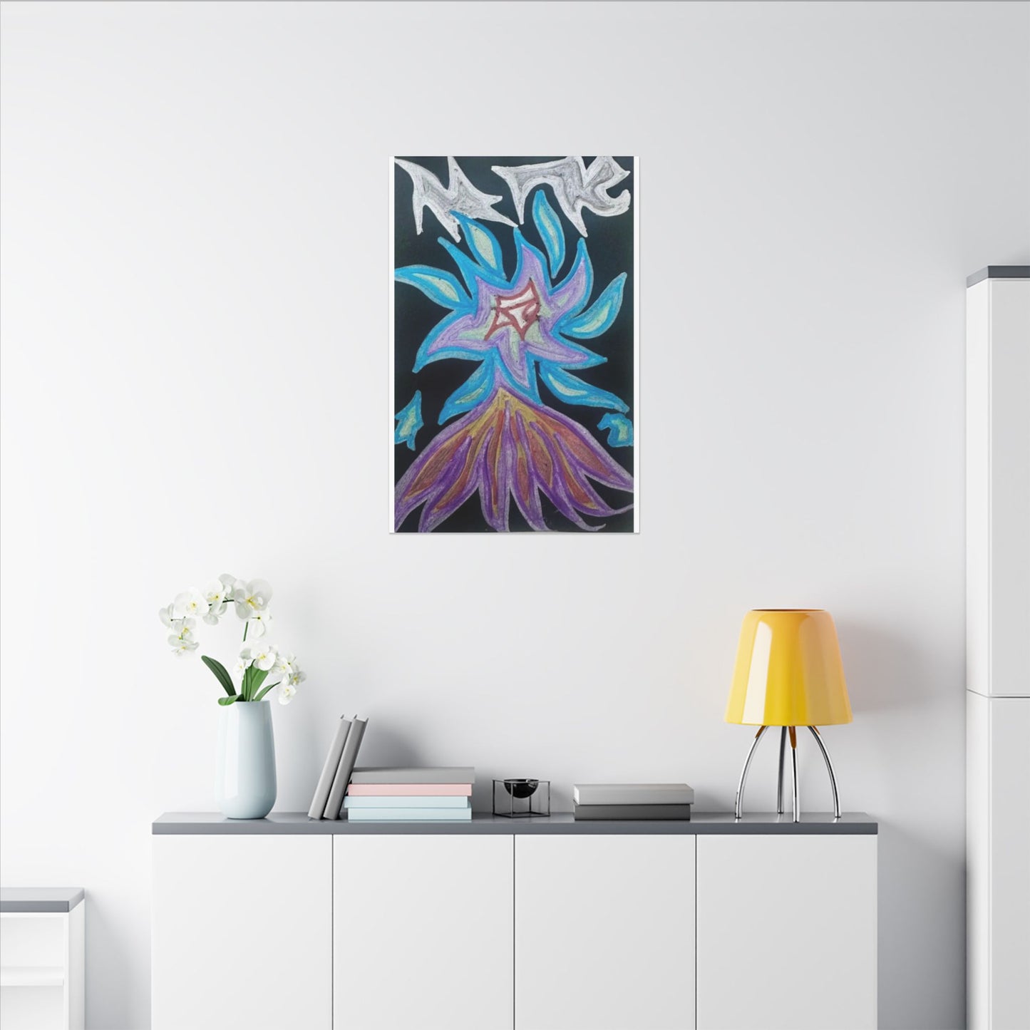 Seventh Star — Matte Canvas Print — Stretched Wall Art